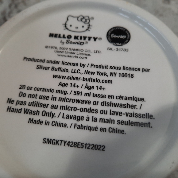 NEW Sanrio Hello Kitty Sweet Chocolate Cocoa Mix Plus 20oz Mug Set Of 2 - Picture 5 of 10